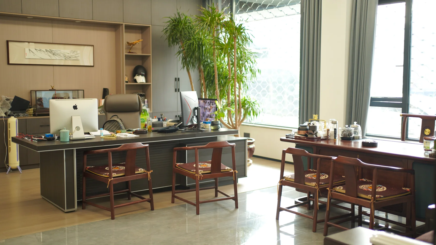 DEYU office for customer visits and technical discussions