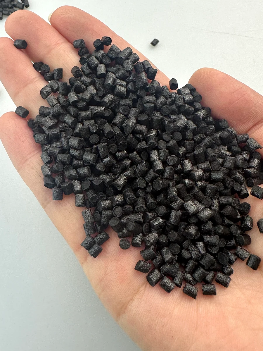 DGK-ABS CF15L carbon fiber reinforced ABS black pellets