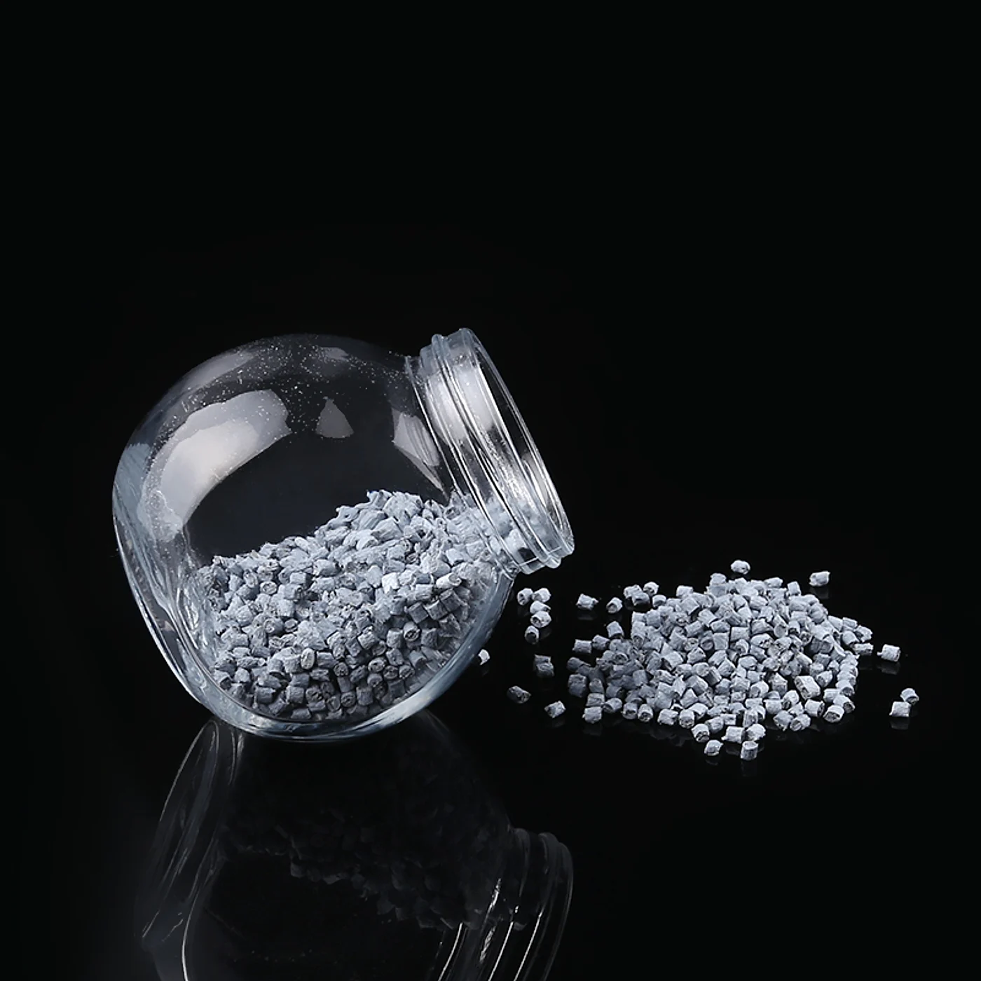 DGK-ABS DD3C graphite conductive ABS gray pellet sample