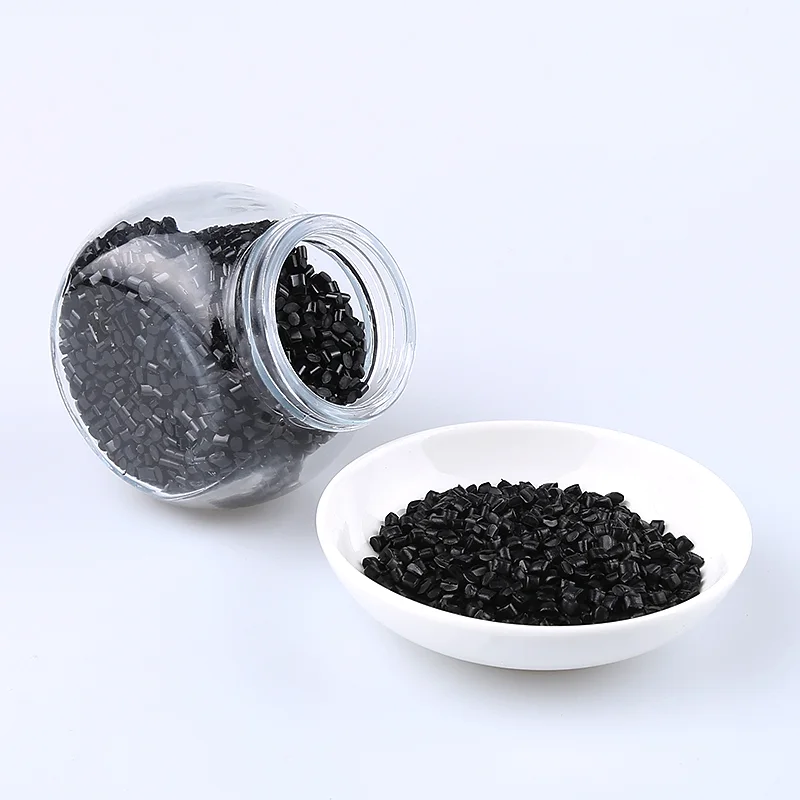DGK-LDPE DD4-5 conductive PE black pellets jar sample