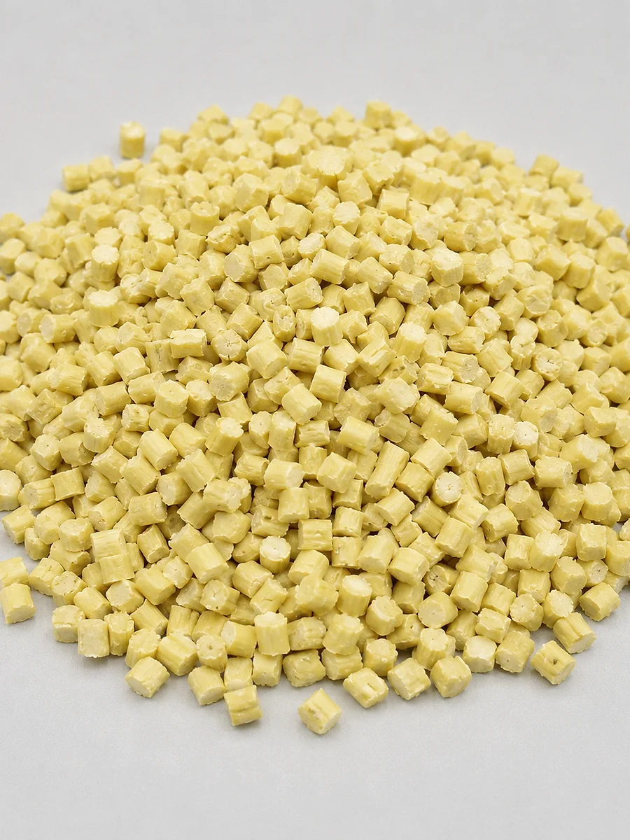 DGK-PA66 FL20L aramid reinforced PA66 yellow pellets