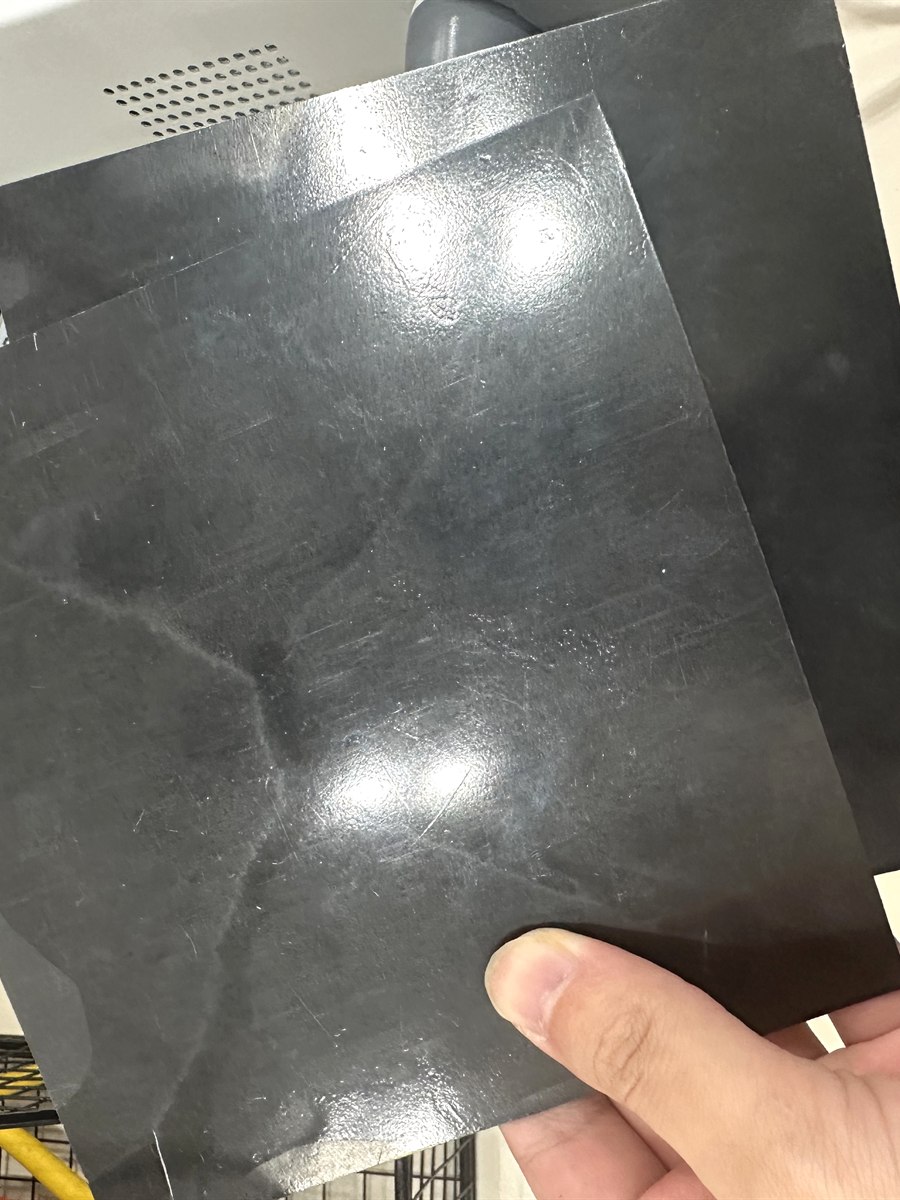 Referenced DGK-PP DDL28 conductive PP bipolar plate sheet sample
