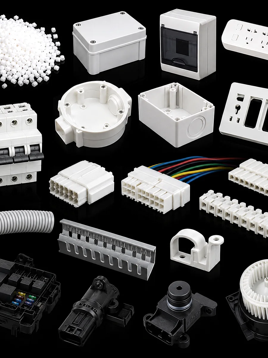 DGK-PP WPP-V0 flame-retardant PP electrical application parts