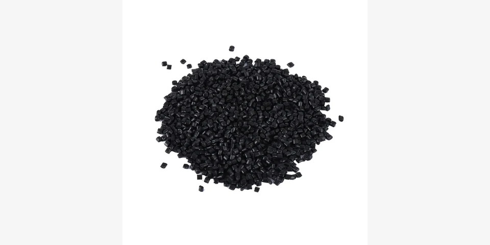 Local product image of DGK-PP 66D black PP pellets used as a UV-resistant polypropylene reference